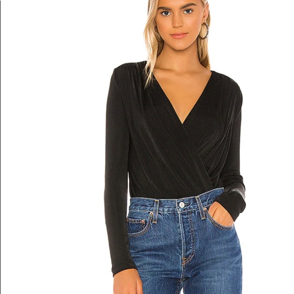 Brand New Free People Bodysuit in Black